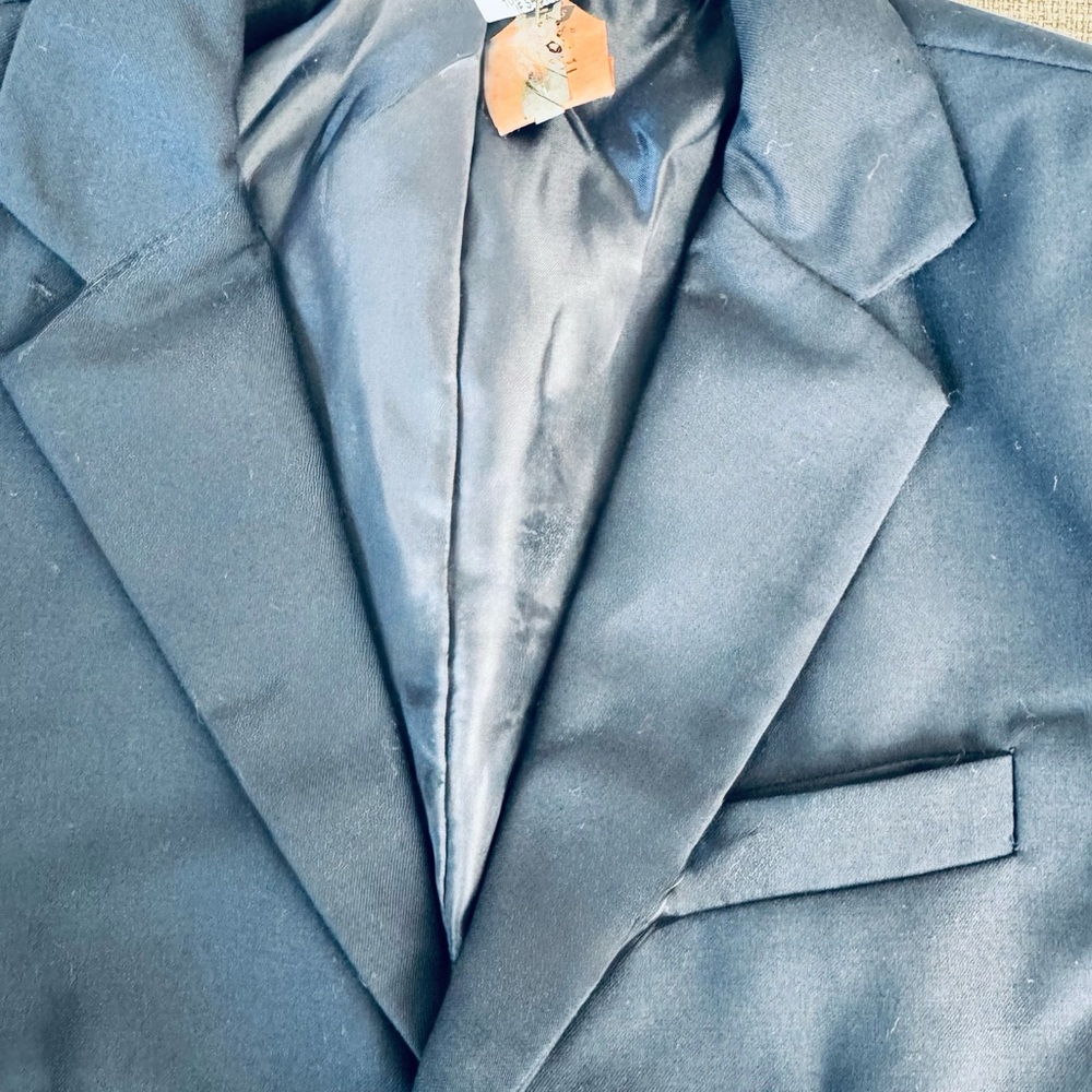 Little Gents 3582 Boy's 5 Navy Blue Piece Suit - Picture 6 of 7